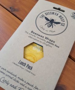Beeswax wraps in Halifax Just Gaia in Lunch Pack option
