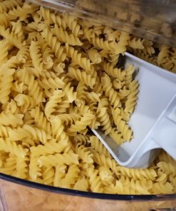 Organic Fusilli Pasta (wheat) in the Just Gaia zero waste grocery in Halifax, West Yorkshire