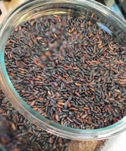 Black nerone Rice in the Just Gaia zero waste grocery in Halifax, West Yorkshire