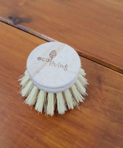Detachable Wooden Cleaning Brush replacement head in Just Gaia
