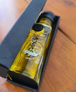 English truffel rapeseed oil in gift box at Just Gaia plastic free shop