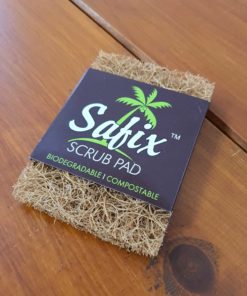 Small coconut scrub pad in Just Gaia: Plastic Free Shop Halifax, UK