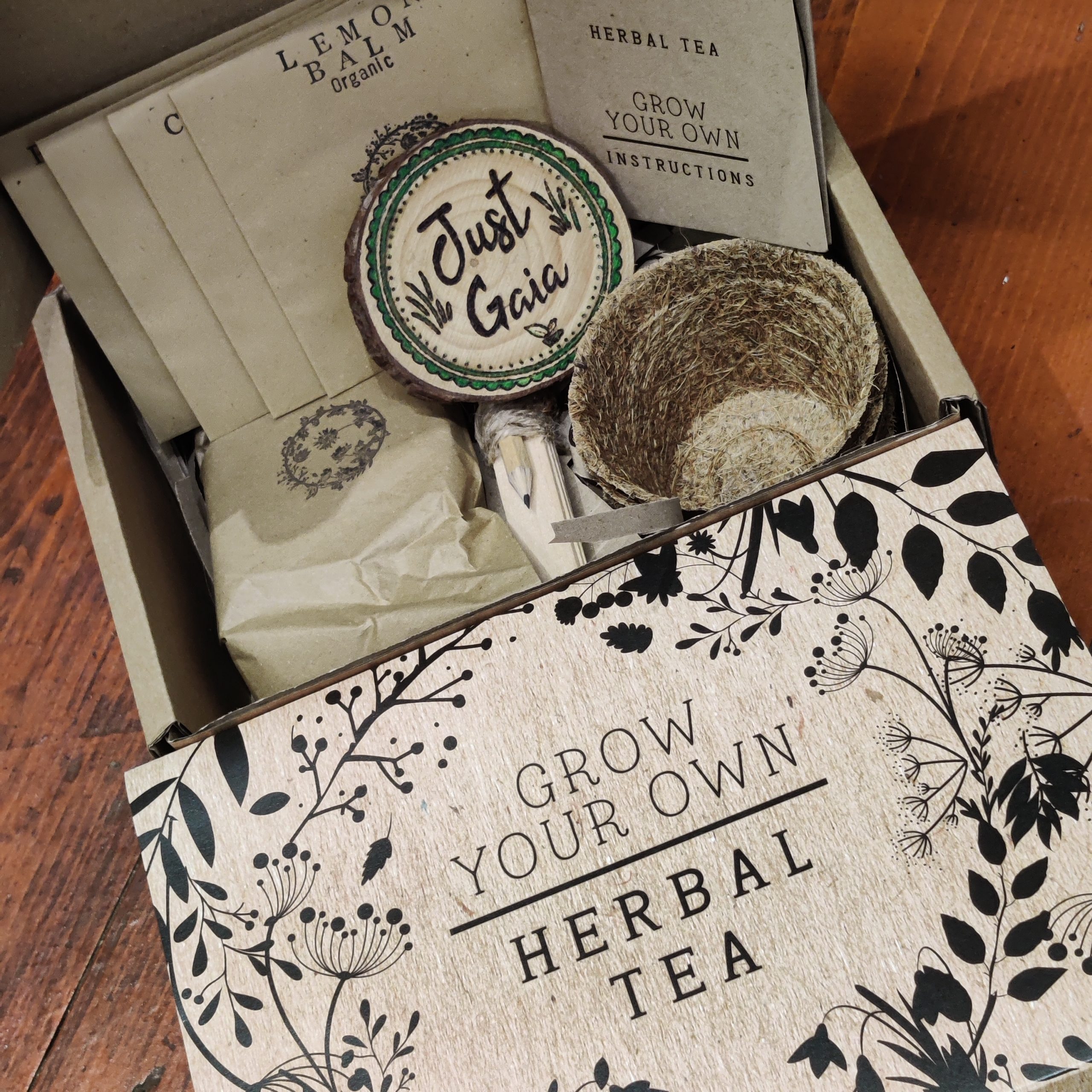 Grow Your Own Herbal Tea Kit