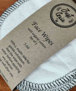 Organic face wipes