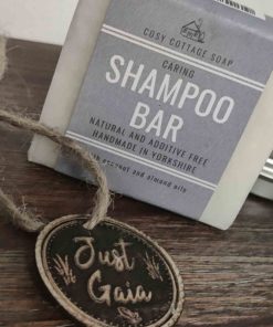Cosy Cottage shampoo bar which is zero waste and plastic free