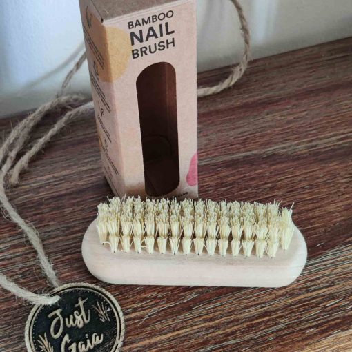 natural wooden nail brush