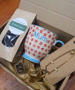 Mum You're a Star pack no chocolates part of the Mum loose leaf tea gift set at Just Gaia
