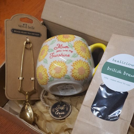 Mum You are my sunshine pack. Part of the mum mug and tea gift set at Just Gaia