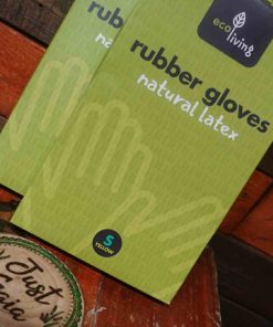 natural latex rubber gloves