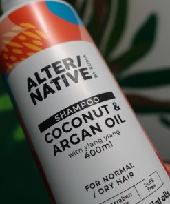 coconut and argan oil shampoo