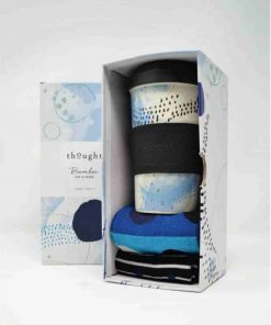 Thought cup and sock gift set
