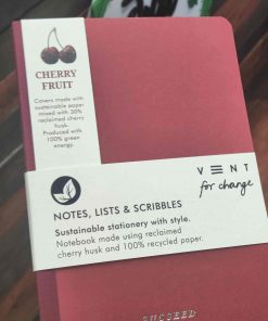 Vent notebook - cherry husk