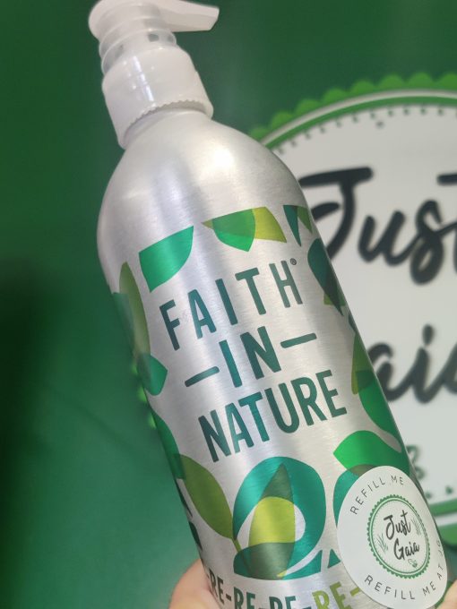 aluminium refill bottle by Faith in Nature