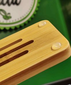 rectangle bamboo soap holder