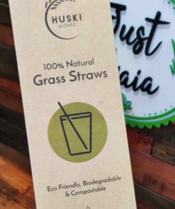Huski grass straws