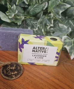 Alternative soap with Lavender and lime