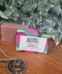Alternative soap with Rose and Geranium