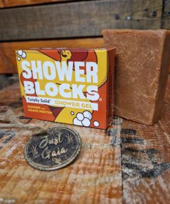 Ginger and agave shower block
