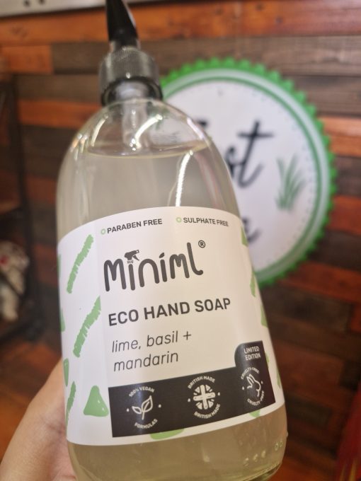 Miniml Eco Hand Soap in basil and mandarin