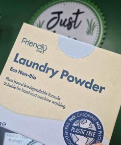Friendly laundry powder
